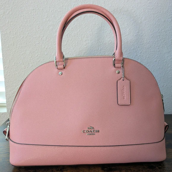 Coach Blush Pink Satchel Bag - Picture 5 of 10